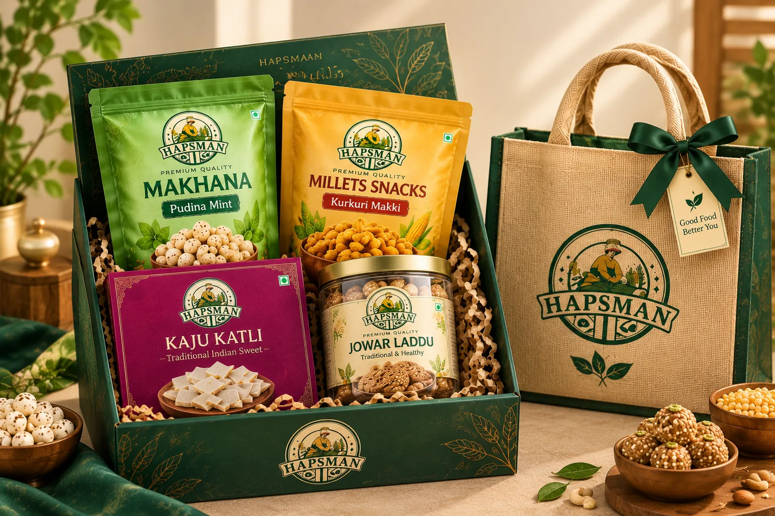 Hapsman Healthy Snacking Hamper
