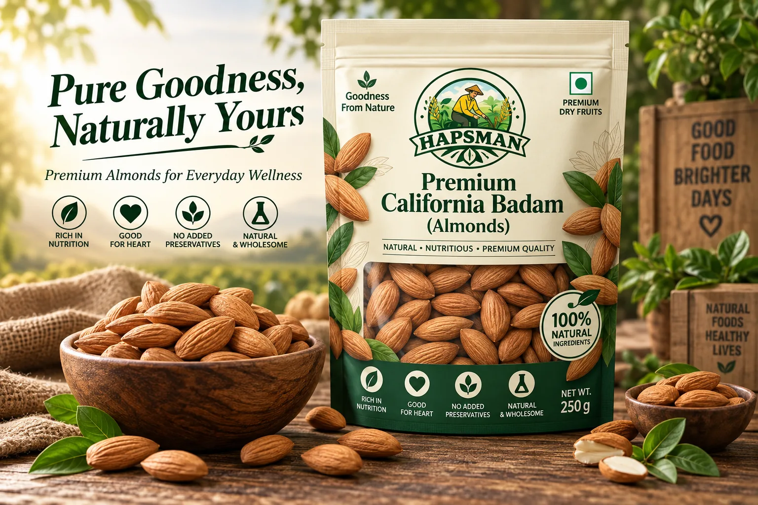 California Badam (Almonds)