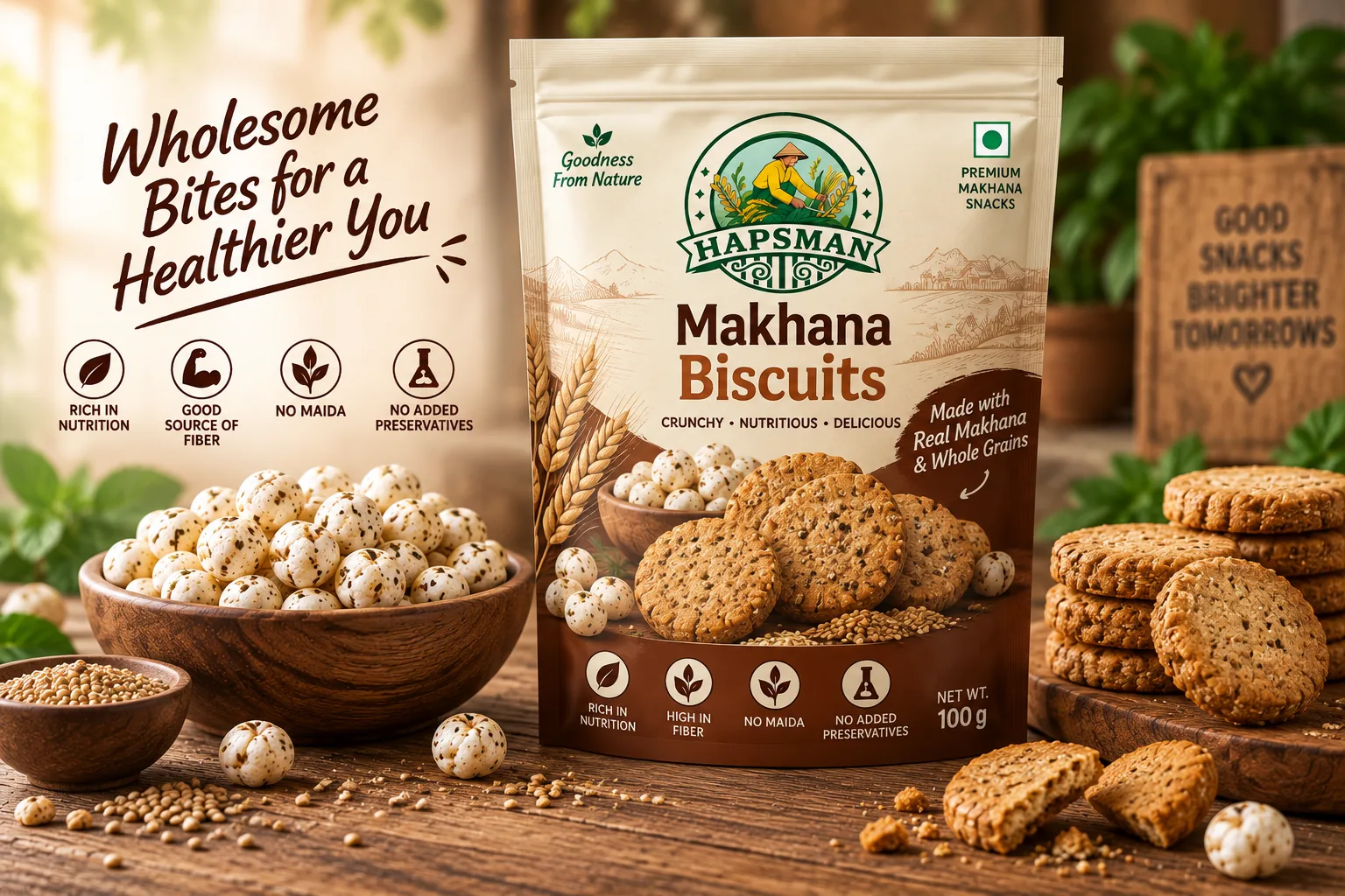 Makhana Biscuit