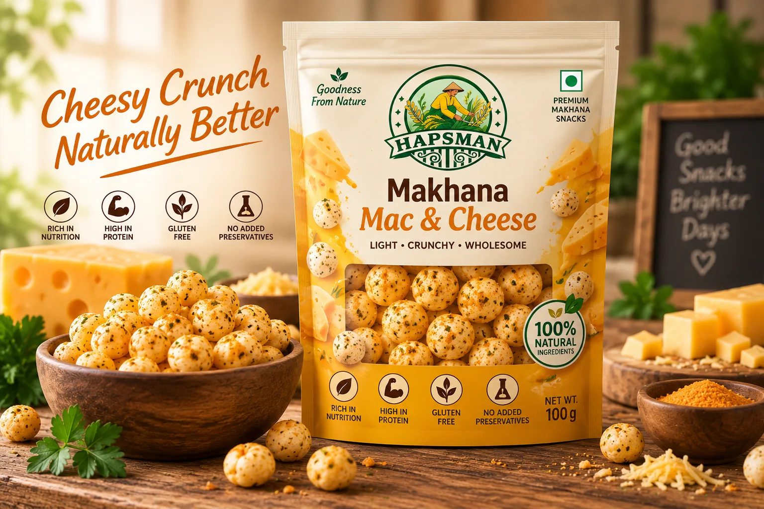 Makhana Mac & Cheese
