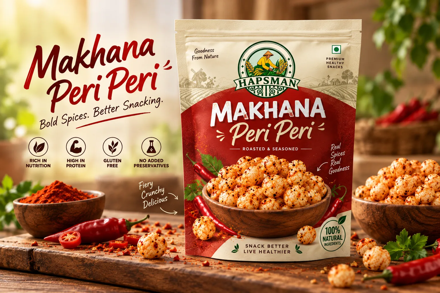 Makhana Peri-Peri