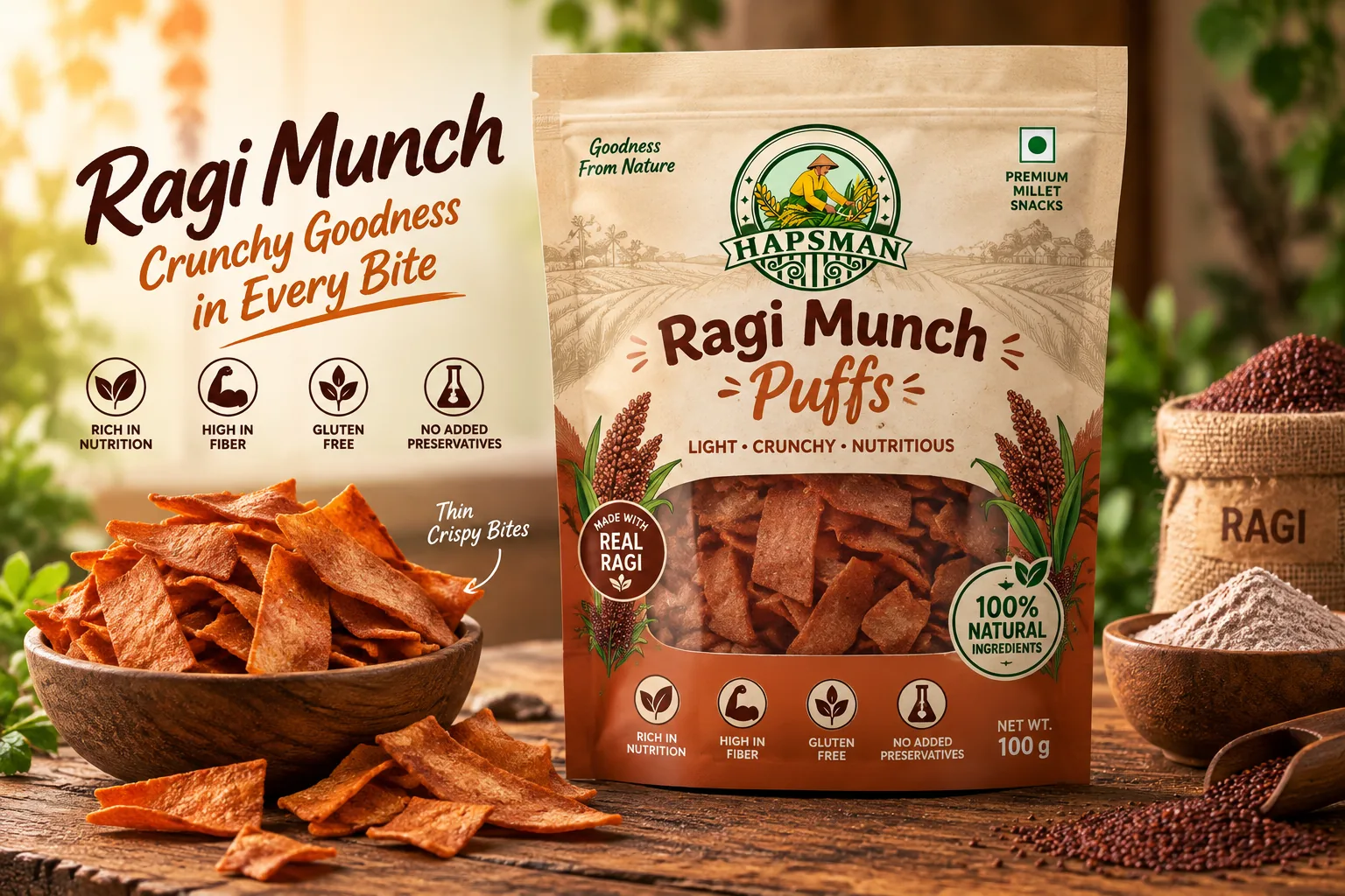 Ragi Munch Puffs